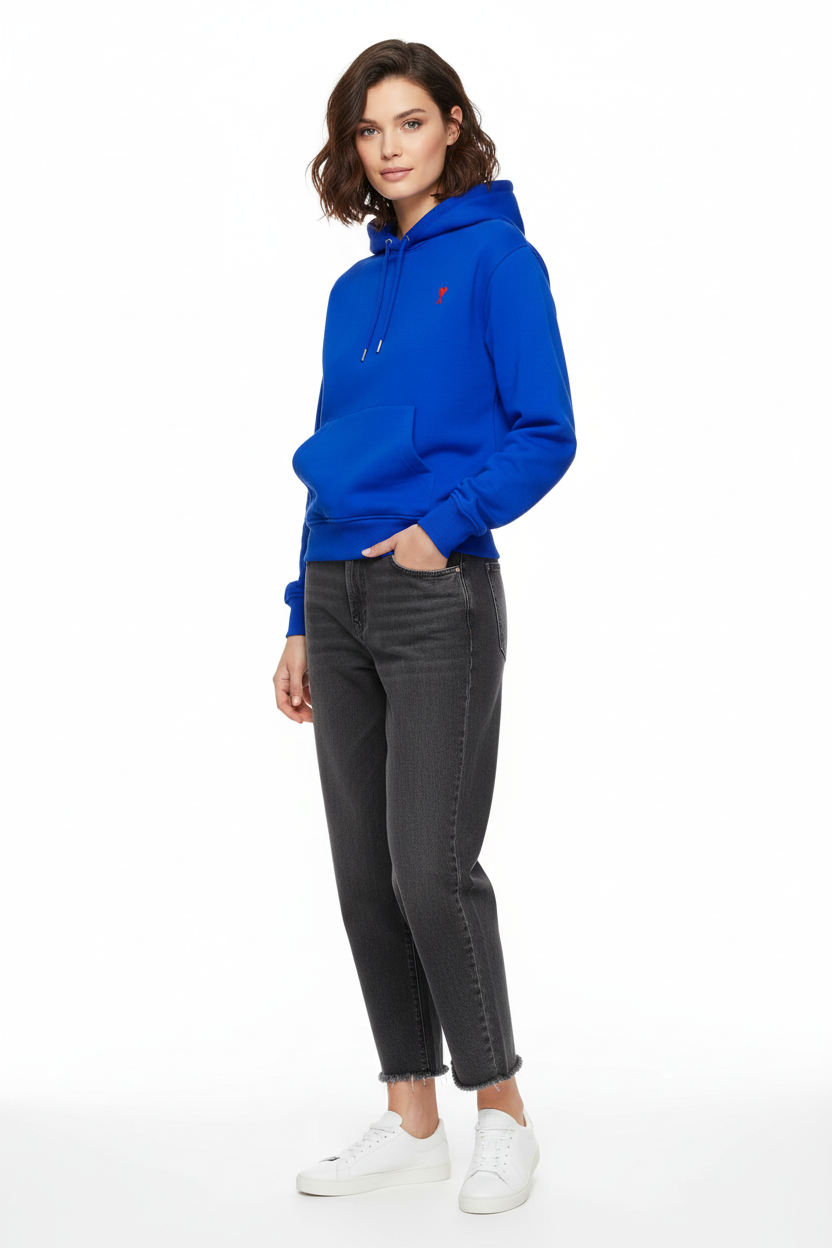 Blue Hoodie - Woman