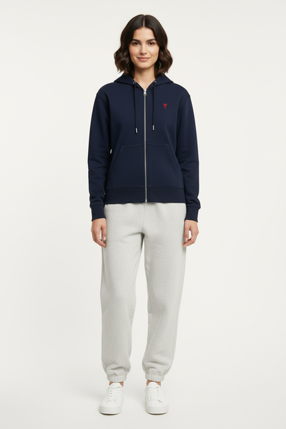 Girl full outfit navy hoodie